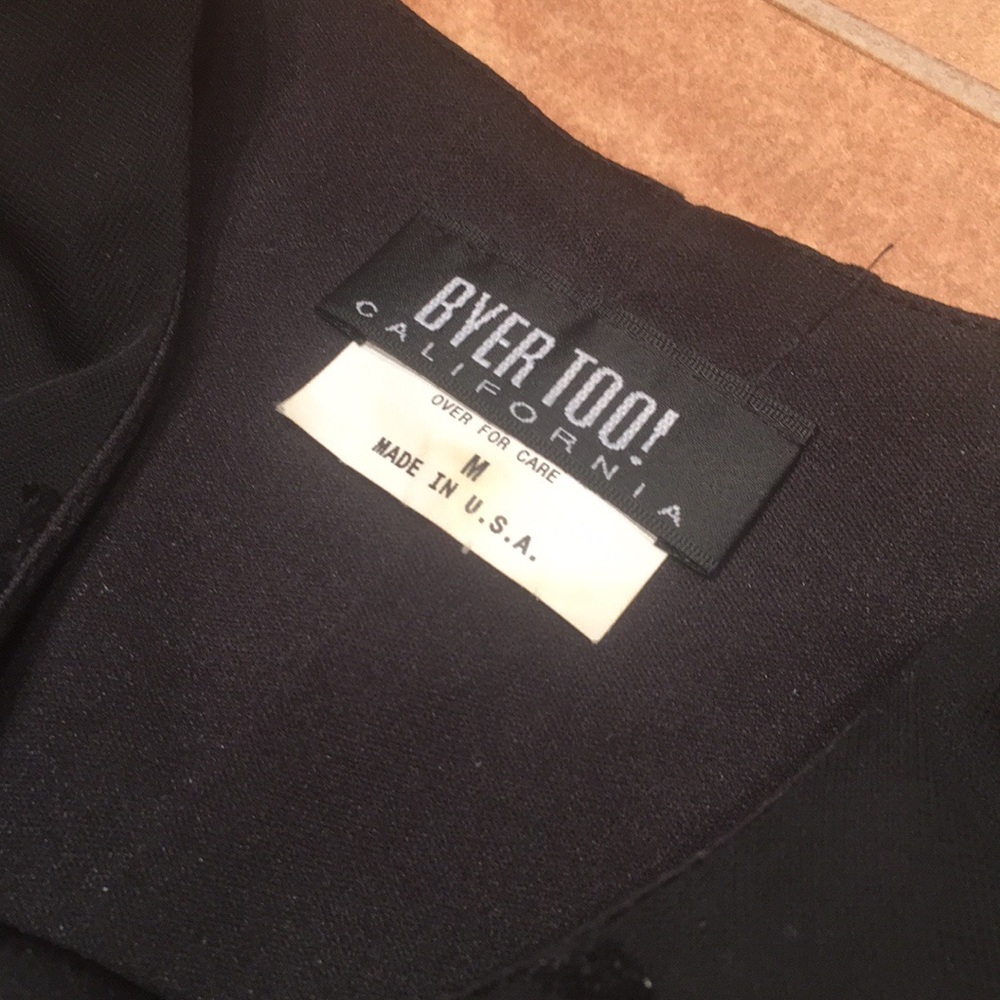 Black floral dress - Picture 3 of 4